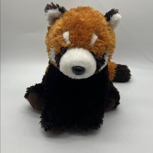 Adorable Brown and White Stuffed Animal Toy
